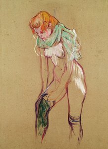 Femme remontant son bas, 1894